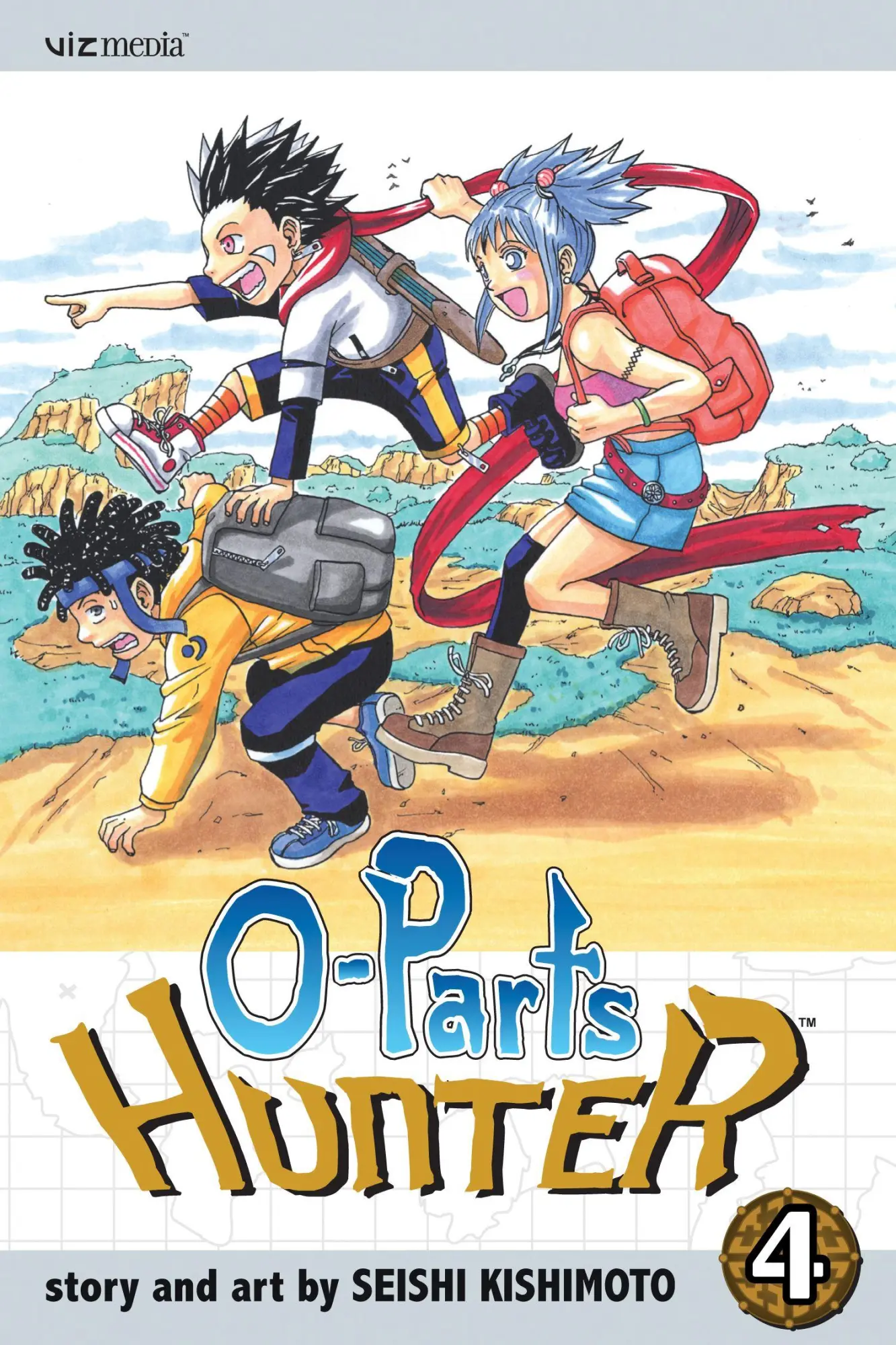 Cover: 9781421508580 | O-Parts Hunter, Vol. 4 | Seishi Kishimoto | Taschenbuch | Englisch