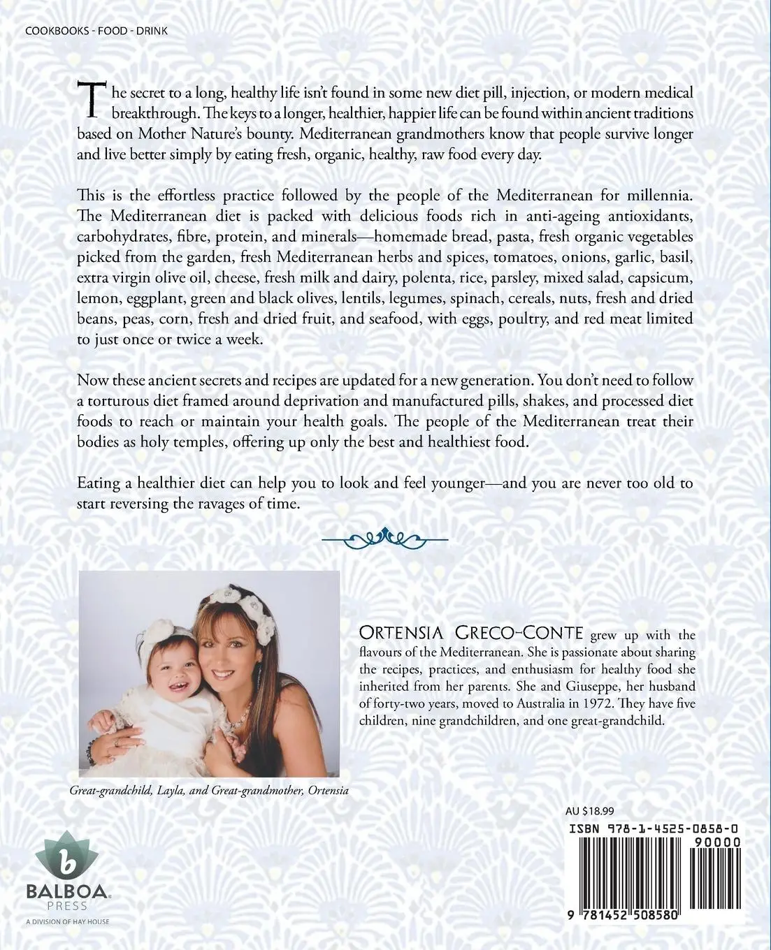 Rückseite: 9781452508580 | The Goodness and Best-Kept Secrets of Mediterranean Food | Greco-Conte