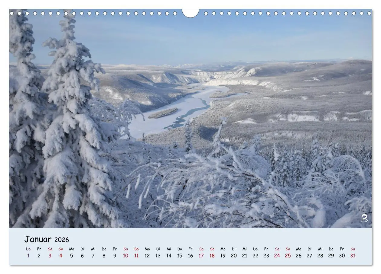 Bild: 9783457738580 | Entdecke den Yukon (Wandkalender 2026 DIN A3 quer), CALVENDO...