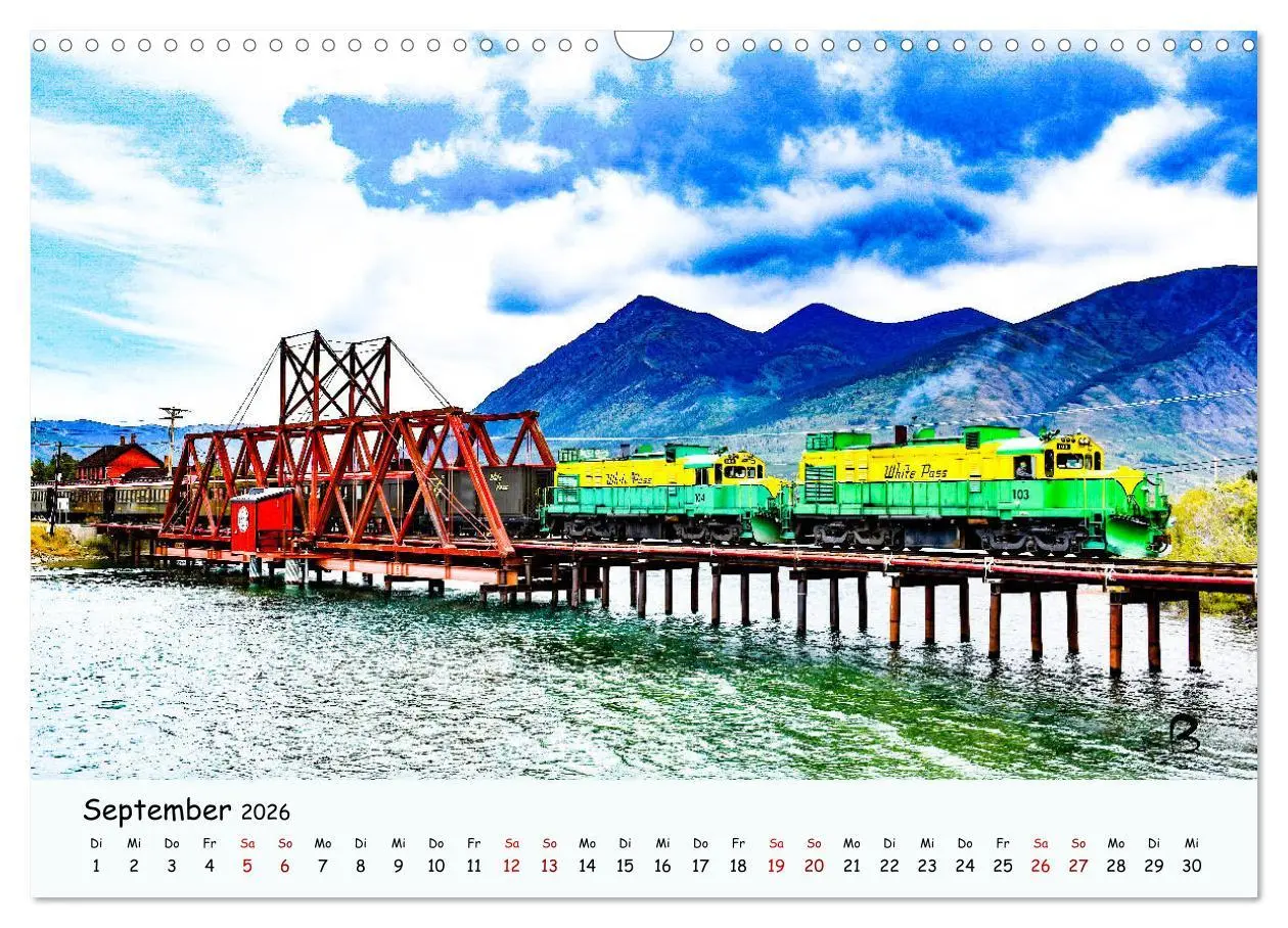 Bild: 9783457738580 | Entdecke den Yukon (Wandkalender 2026 DIN A3 quer), CALVENDO...
