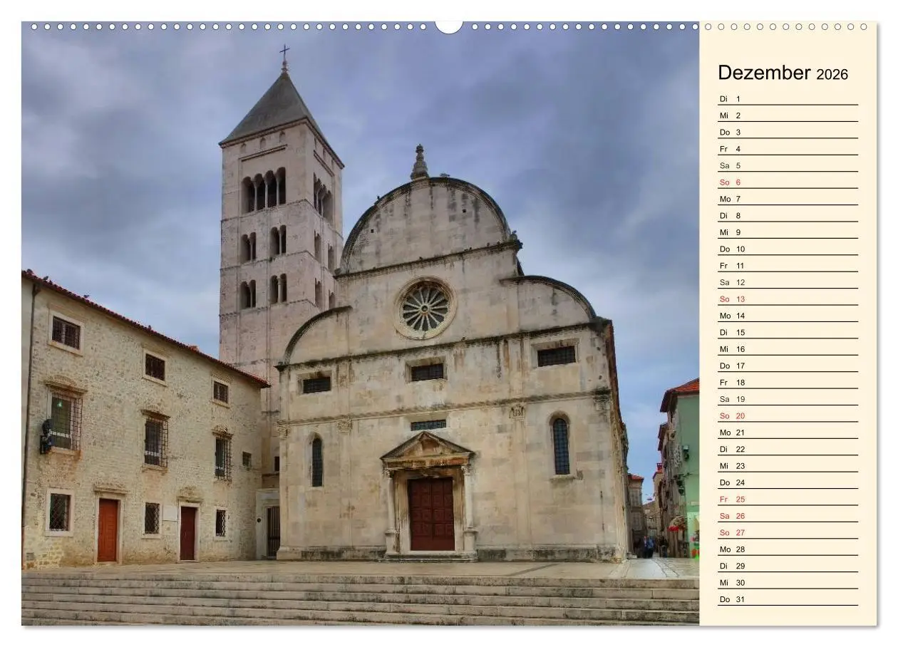 Bild: 9783457978580 | Zadar und Norddalmatien (Wandkalender 2026 DIN A2 quer), CALVENDO...