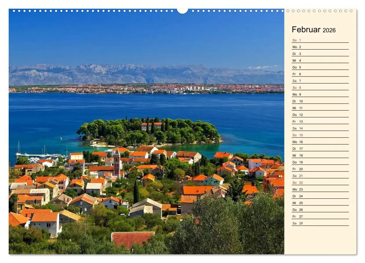 Bild: 9783457978580 | Zadar und Norddalmatien (Wandkalender 2026 DIN A2 quer), CALVENDO...