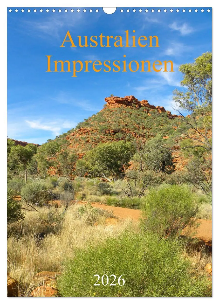Cover: 9783516378580 | Australien - Impressionen (Wandkalender 2026 DIN A3 hoch), CALVENDO...