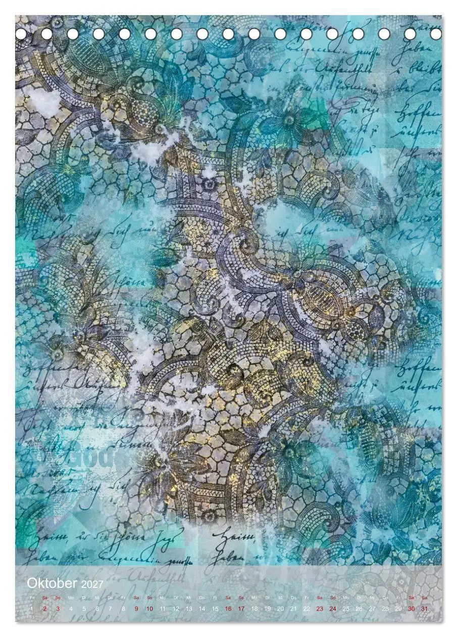 Bild: 9783569398580 | Der Scrapbook-Kalender:Fantasievolle Hintergründe zur kreativen...