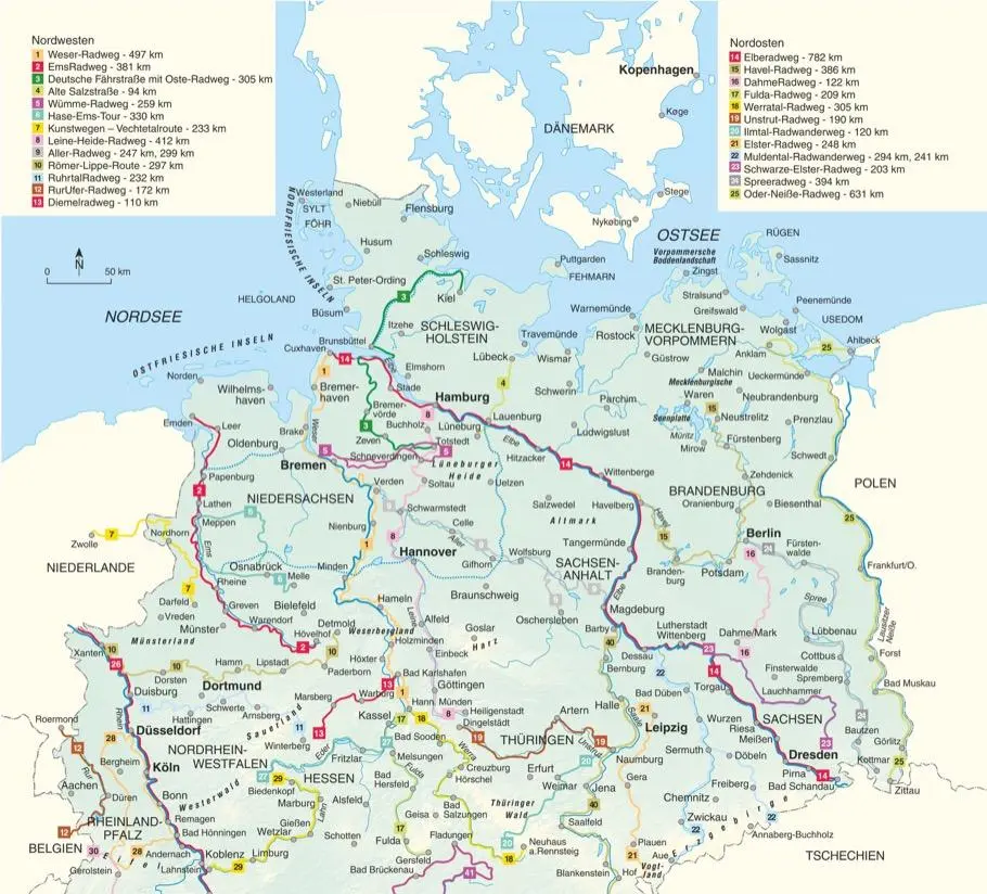 Bild: 9783734318580 | Deutschlands schönste Flussradwege | Thorsten Brönner | Taschenbuch