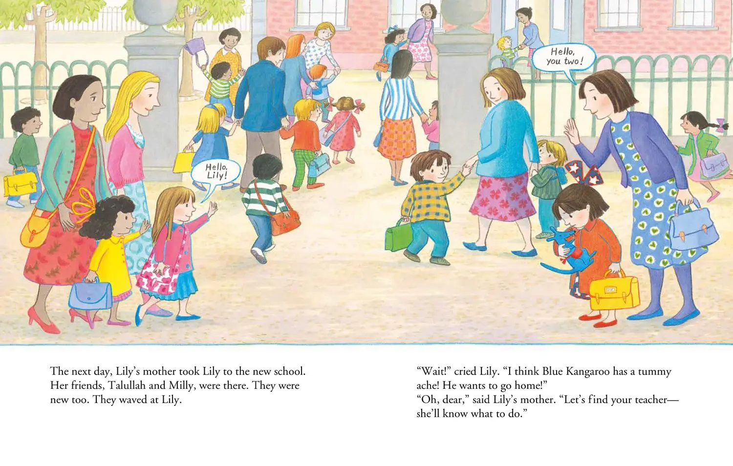 Bild: 9780007258680 | Come to School too, Blue Kangaroo! | Emma Chichester Clark | Buch