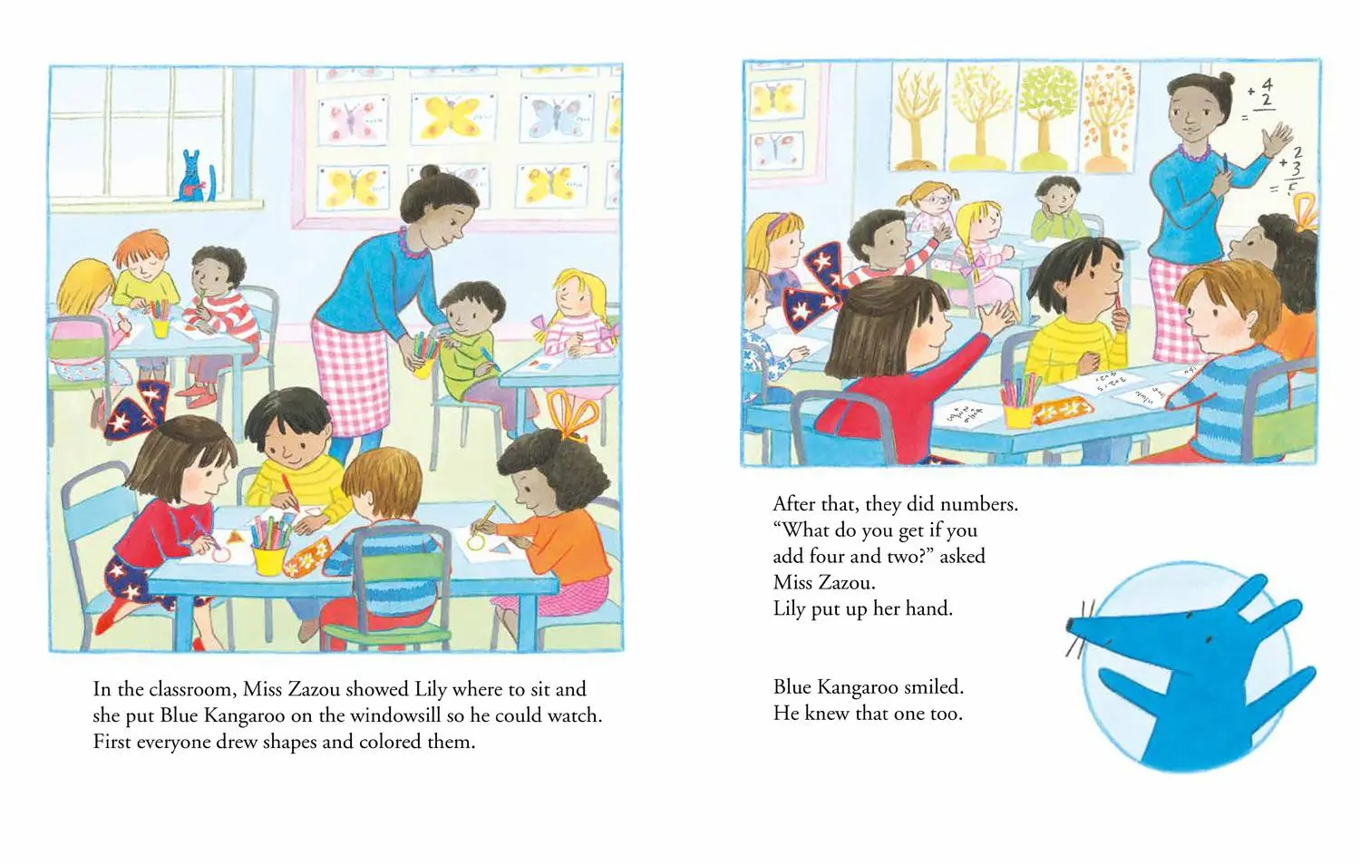 Bild: 9780007258680 | Come to School too, Blue Kangaroo! | Emma Chichester Clark | Buch