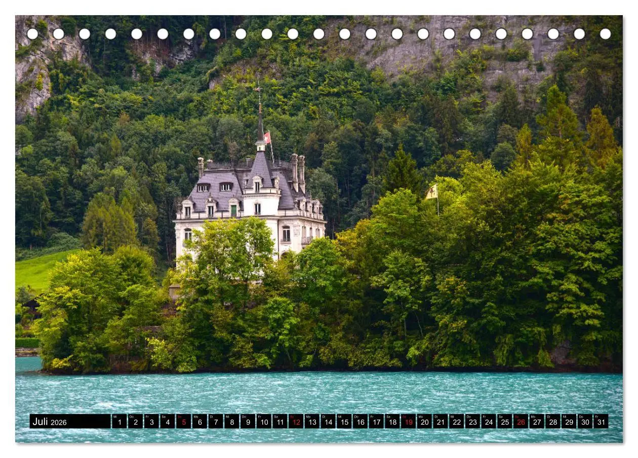 Bild: 9783457728680 | Schweizer Schönheiten (Tischkalender 2026 DIN A5 quer), CALVENDO...