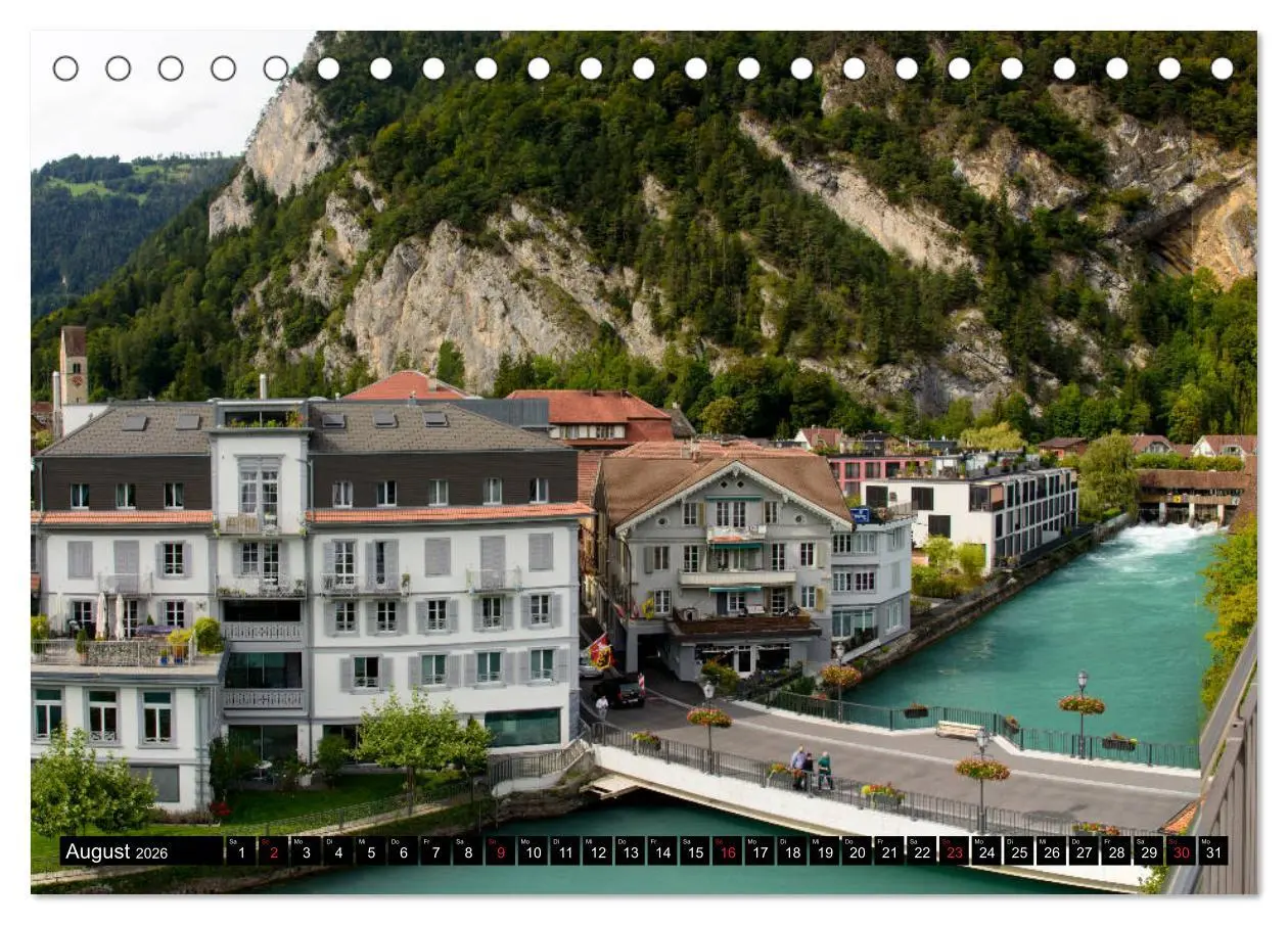Bild: 9783457728680 | Schweizer Schönheiten (Tischkalender 2026 DIN A5 quer), CALVENDO...