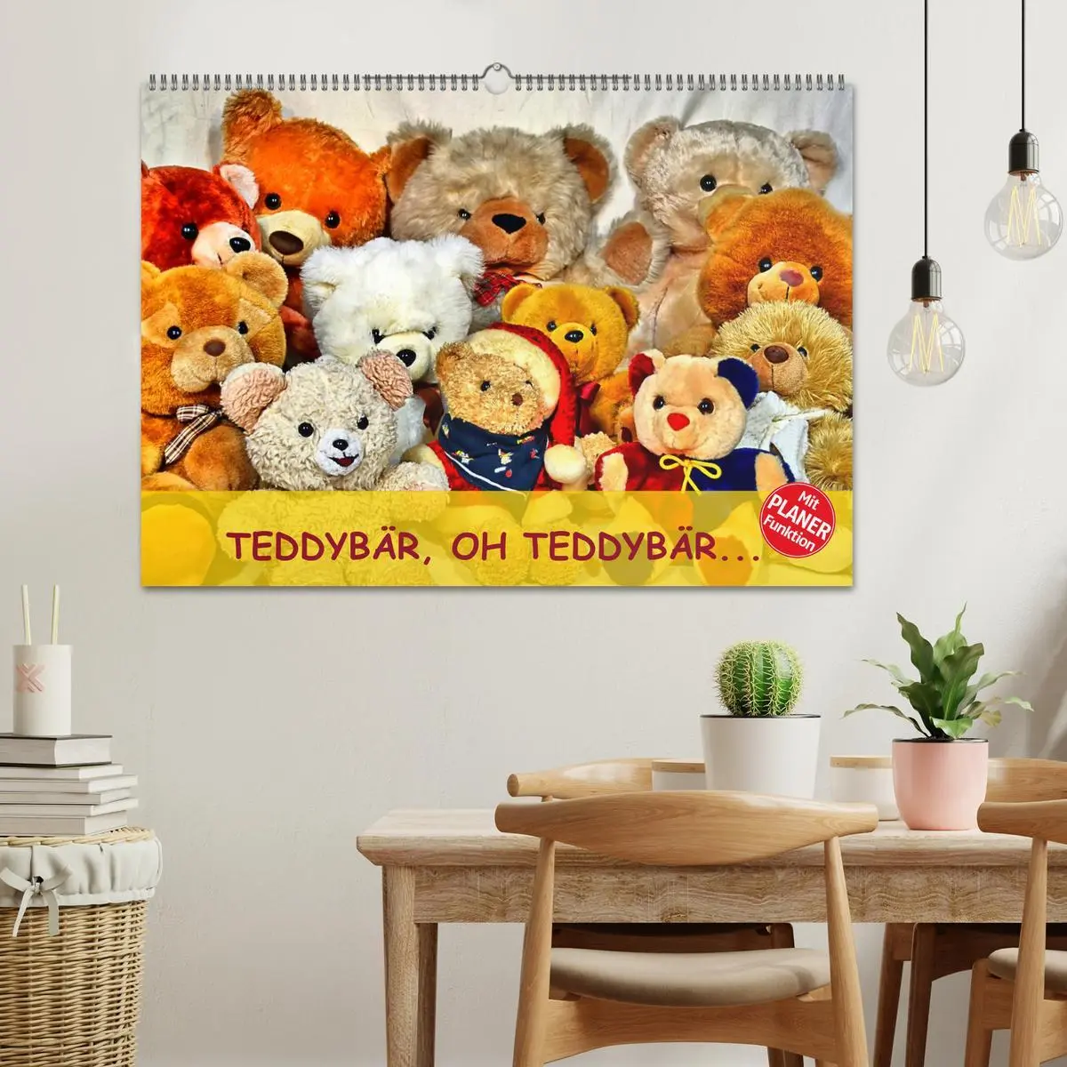 Bild: 9783457968680 | TEDDYBÄR, OH TEDDYBÄR... (Wandkalender 2026 DIN A2 quer), CALVENDO...