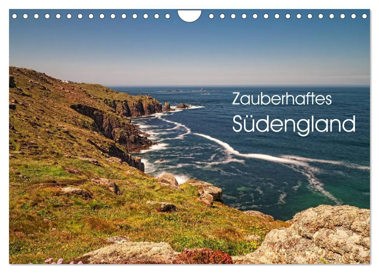 Cover: 9783516058680 | Zauberhaftes Südengland (Wandkalender 2026 DIN A4 quer), CALVENDO...
