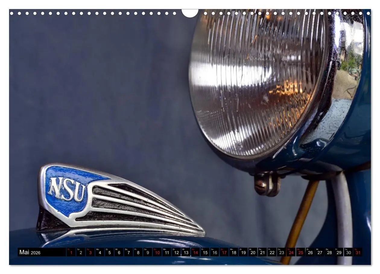 Bild: 9783516128680 | NSU Supermax (Wandkalender 2026 DIN A3 quer), CALVENDO Monatskalender