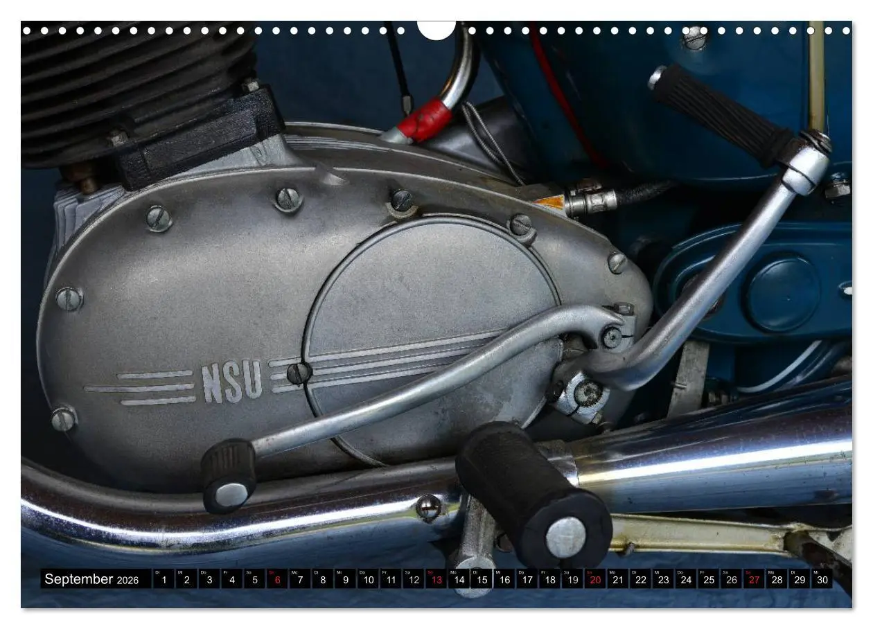 Bild: 9783516128680 | NSU Supermax (Wandkalender 2026 DIN A3 quer), CALVENDO Monatskalender