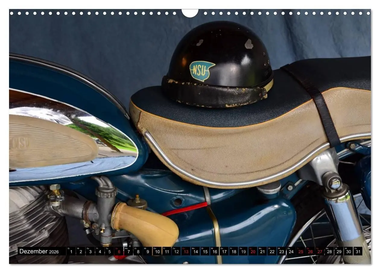 Bild: 9783516128680 | NSU Supermax (Wandkalender 2026 DIN A3 quer), CALVENDO Monatskalender