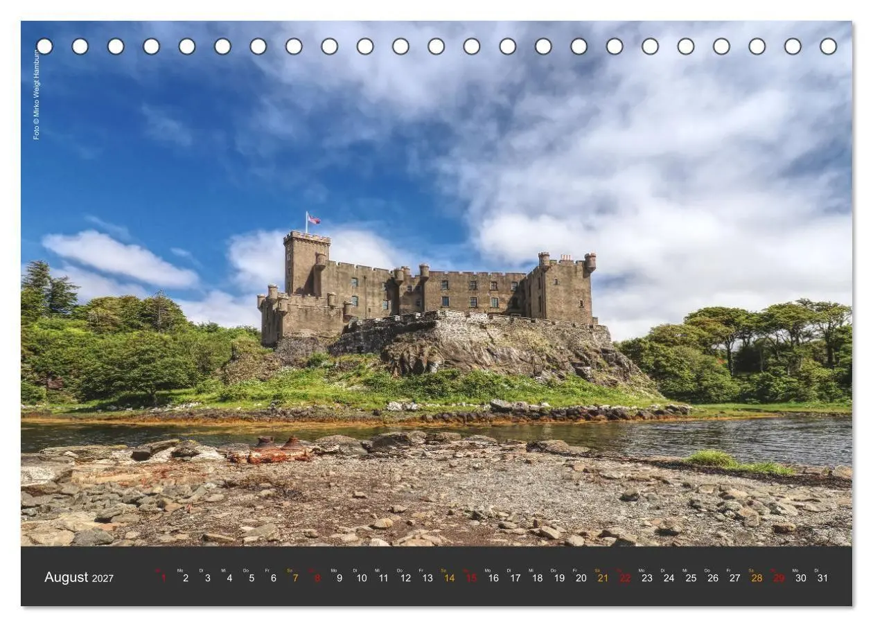 Bild: 9783569388680 | Schottland 2027 Schlösser, Burgen und Ruinen (Tischkalender 2027...