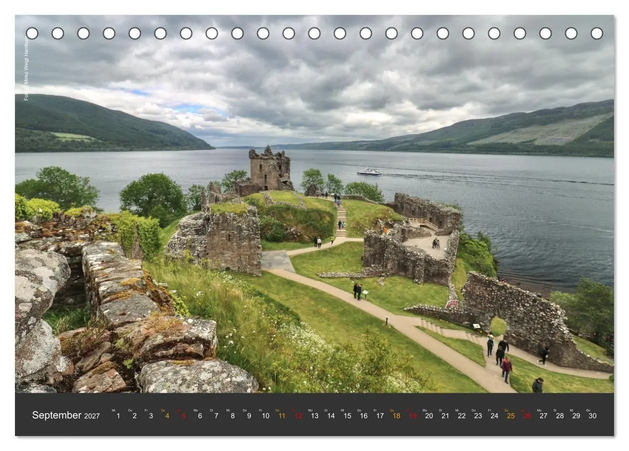 Bild: 9783569388680 | Schottland 2027 Schlösser, Burgen und Ruinen (Tischkalender 2027...