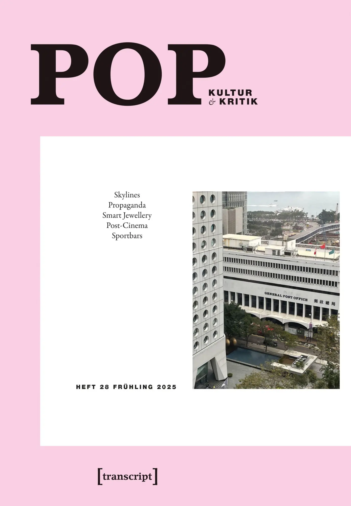 Cover: 9783837678680 | POP | Kultur und Kritik (Jg. 15, 1/2026) | Moritz Baßler (u. a.)
