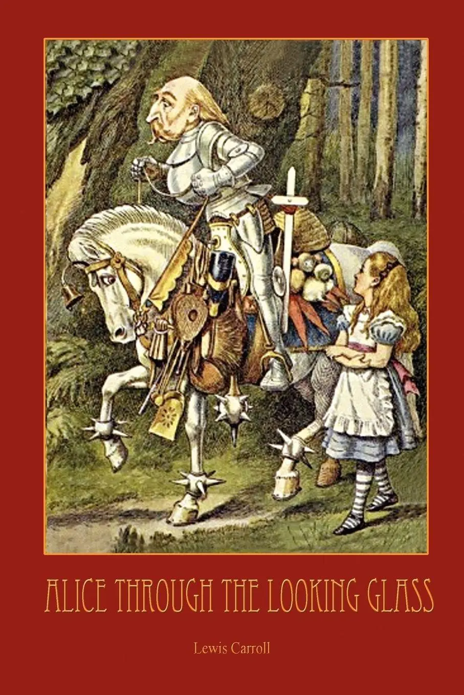 Cover: 9781908388780 | Through the Looking-Glass - With 50 Original Illustrations by Sir...
