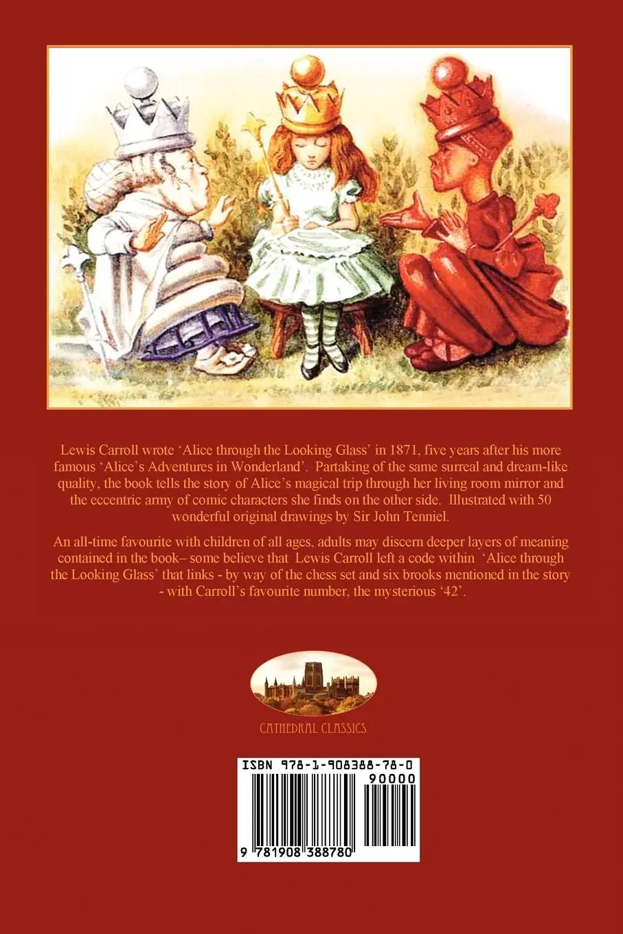 Rückseite: 9781908388780 | Through the Looking-Glass - With 50 Original Illustrations by Sir...