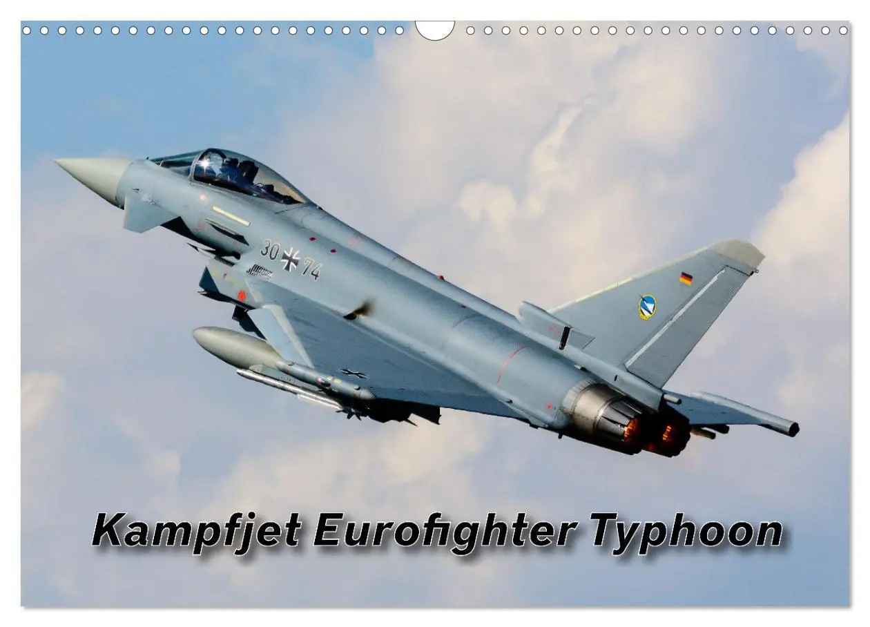 Cover: 9783435178780 | Kampfjet Eurofighter Typhoon (Wandkalender 2025 DIN A3 quer),...