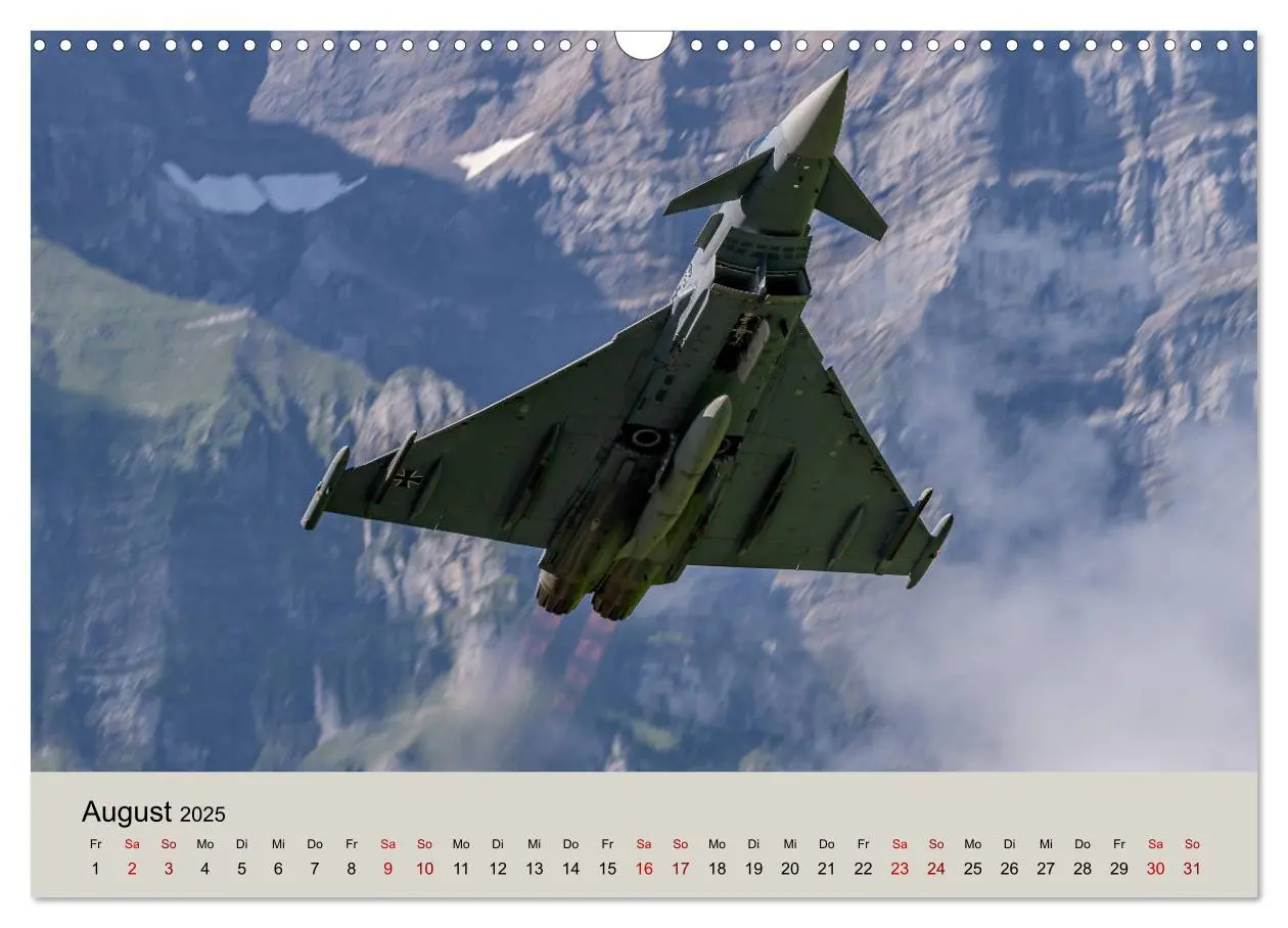 Bild: 9783435178780 | Kampfjet Eurofighter Typhoon (Wandkalender 2025 DIN A3 quer),...