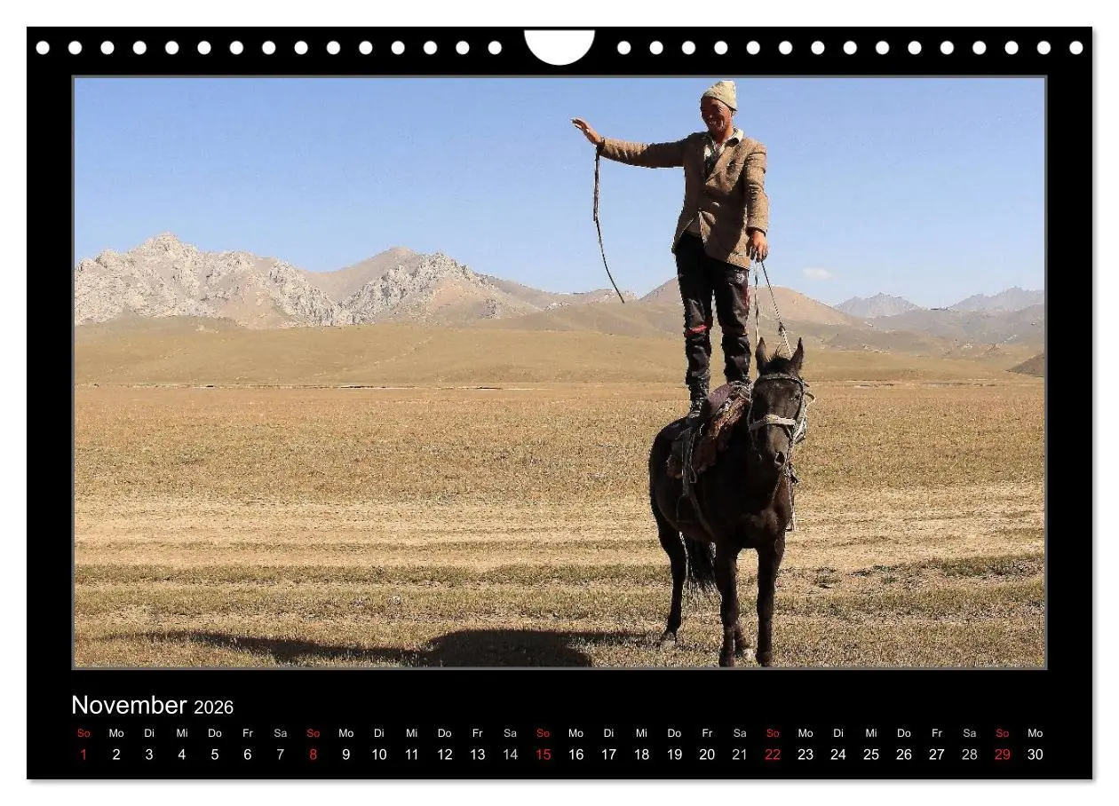 Bild: 9783457958780 | Unbekanntes Kirgistan (Wandkalender 2026 DIN A4 quer), CALVENDO...