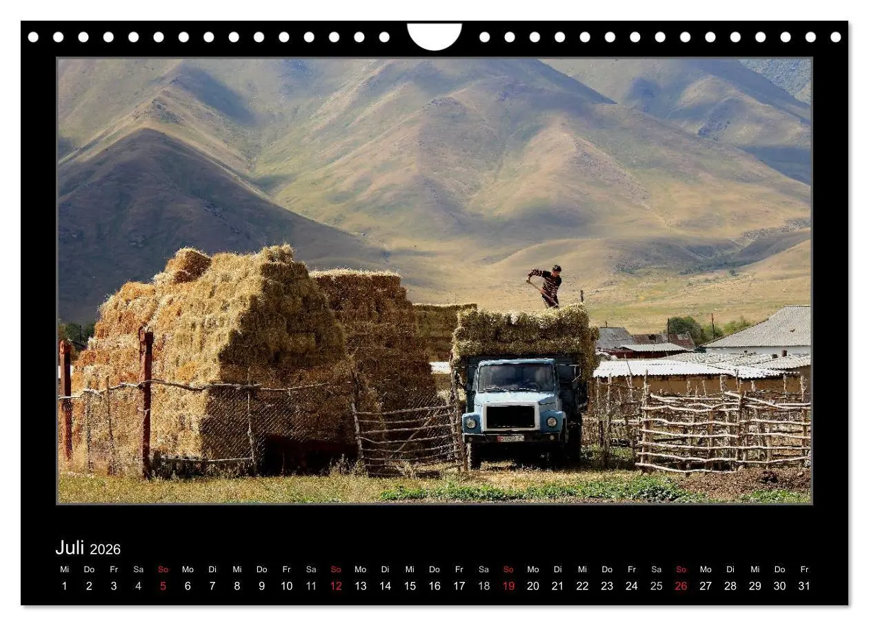 Bild: 9783457958780 | Unbekanntes Kirgistan (Wandkalender 2026 DIN A4 quer), CALVENDO...