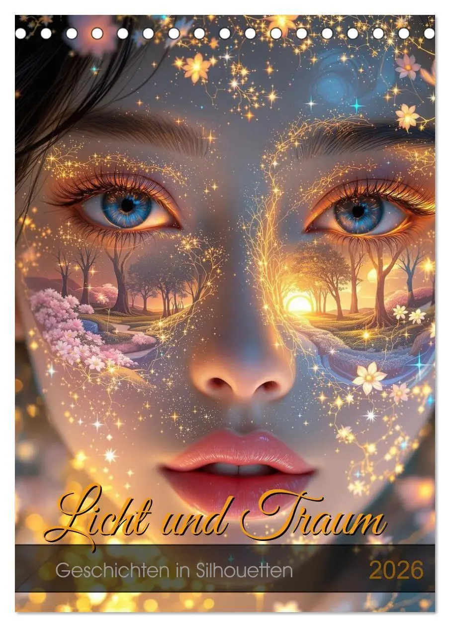Cover: 9783516668780 | Licht und Traum (Tischkalender 2026 DIN A5 hoch), CALVENDO...