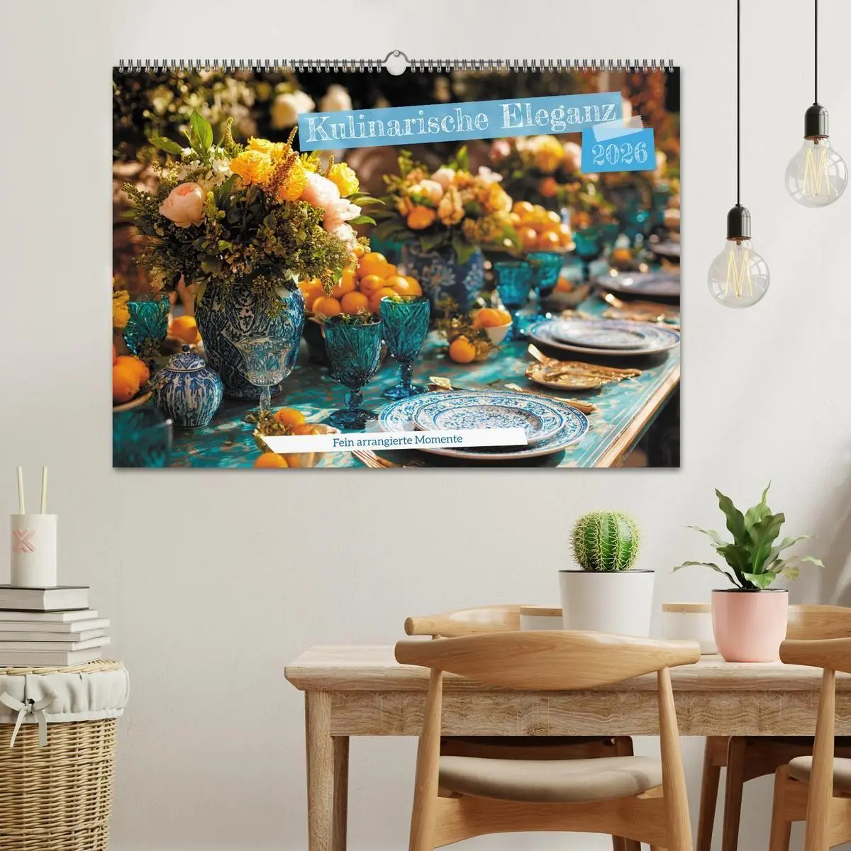 Bild: 9783516738780 | Kulinarische Eleganz (Wandkalender 2026 DIN A2 quer), CALVENDO...