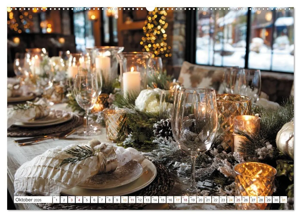 Bild: 9783516738780 | Kulinarische Eleganz (Wandkalender 2026 DIN A2 quer), CALVENDO...