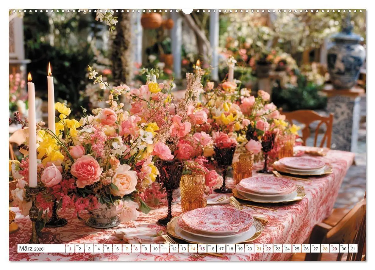 Bild: 9783516738780 | Kulinarische Eleganz (Wandkalender 2026 DIN A2 quer), CALVENDO...