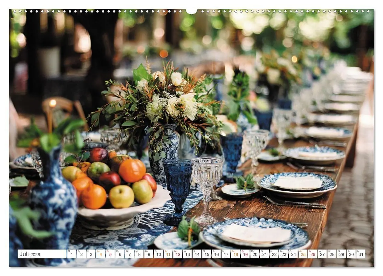 Bild: 9783516738780 | Kulinarische Eleganz (Wandkalender 2026 DIN A2 quer), CALVENDO...
