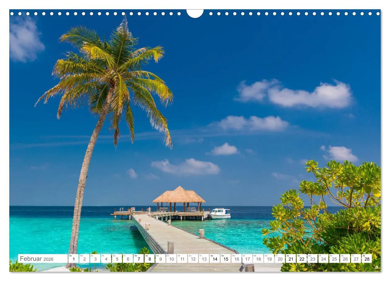 Bild: 9783457638880 | Malediven - Inselparadies im Indischen Ozean (Wandkalender 2026 DIN...