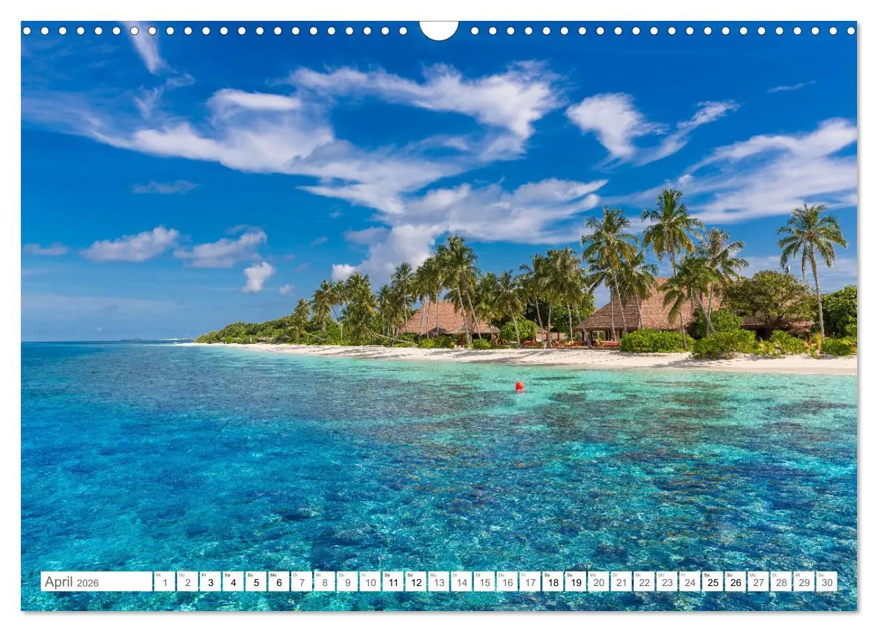Bild: 9783457638880 | Malediven - Inselparadies im Indischen Ozean (Wandkalender 2026 DIN...