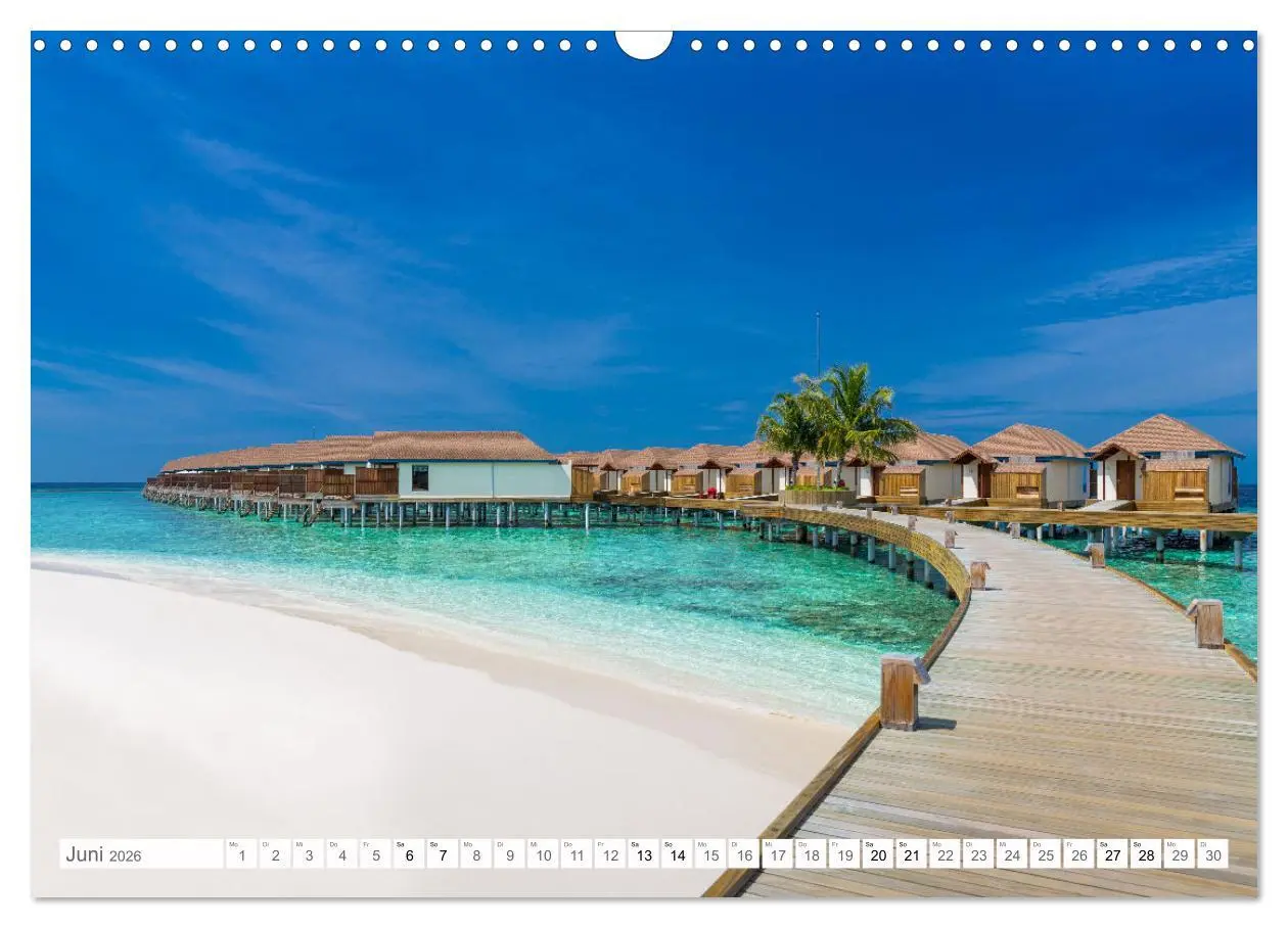 Bild: 9783457638880 | Malediven - Inselparadies im Indischen Ozean (Wandkalender 2026 DIN...