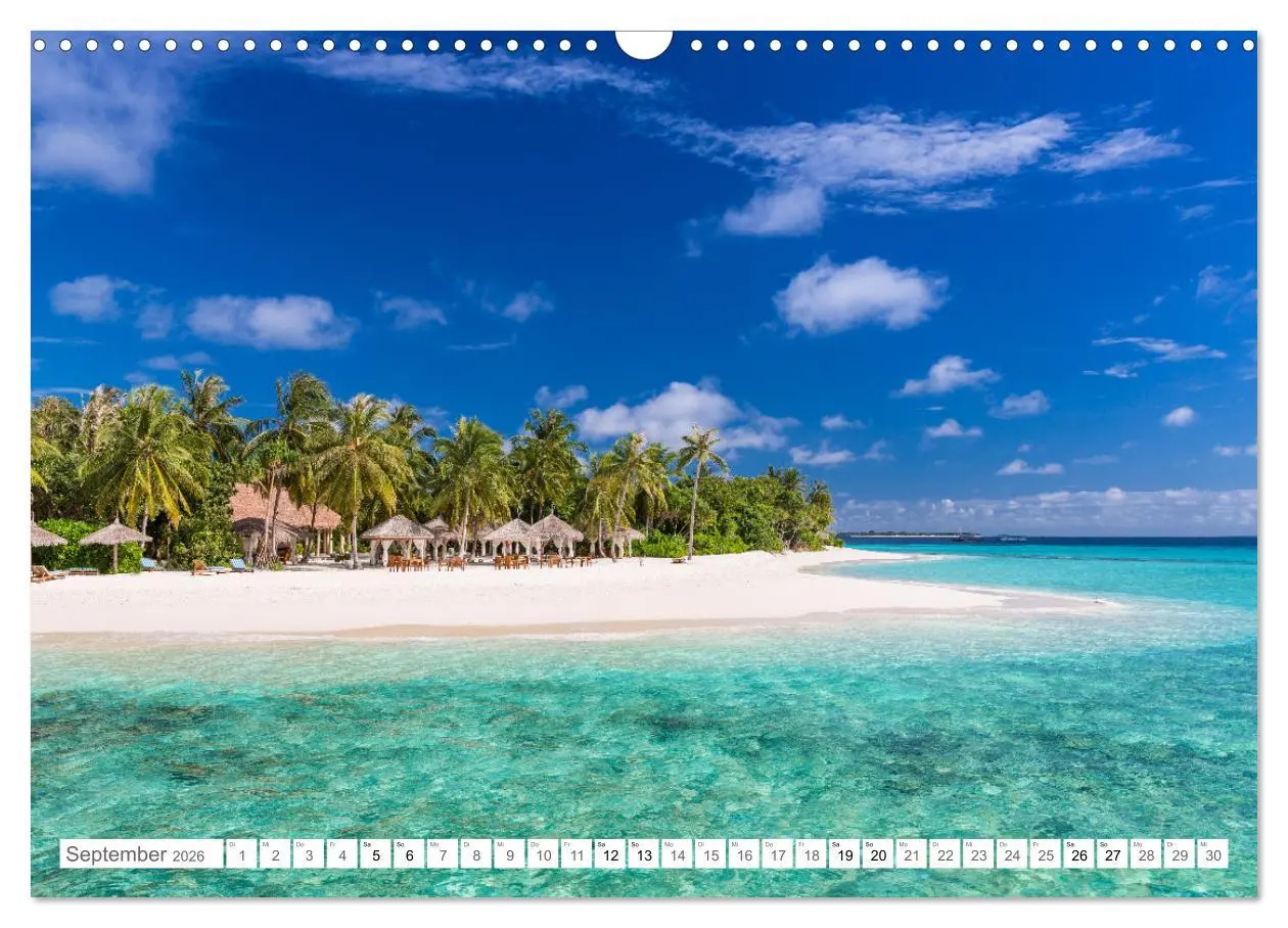 Bild: 9783457638880 | Malediven - Inselparadies im Indischen Ozean (Wandkalender 2026 DIN...