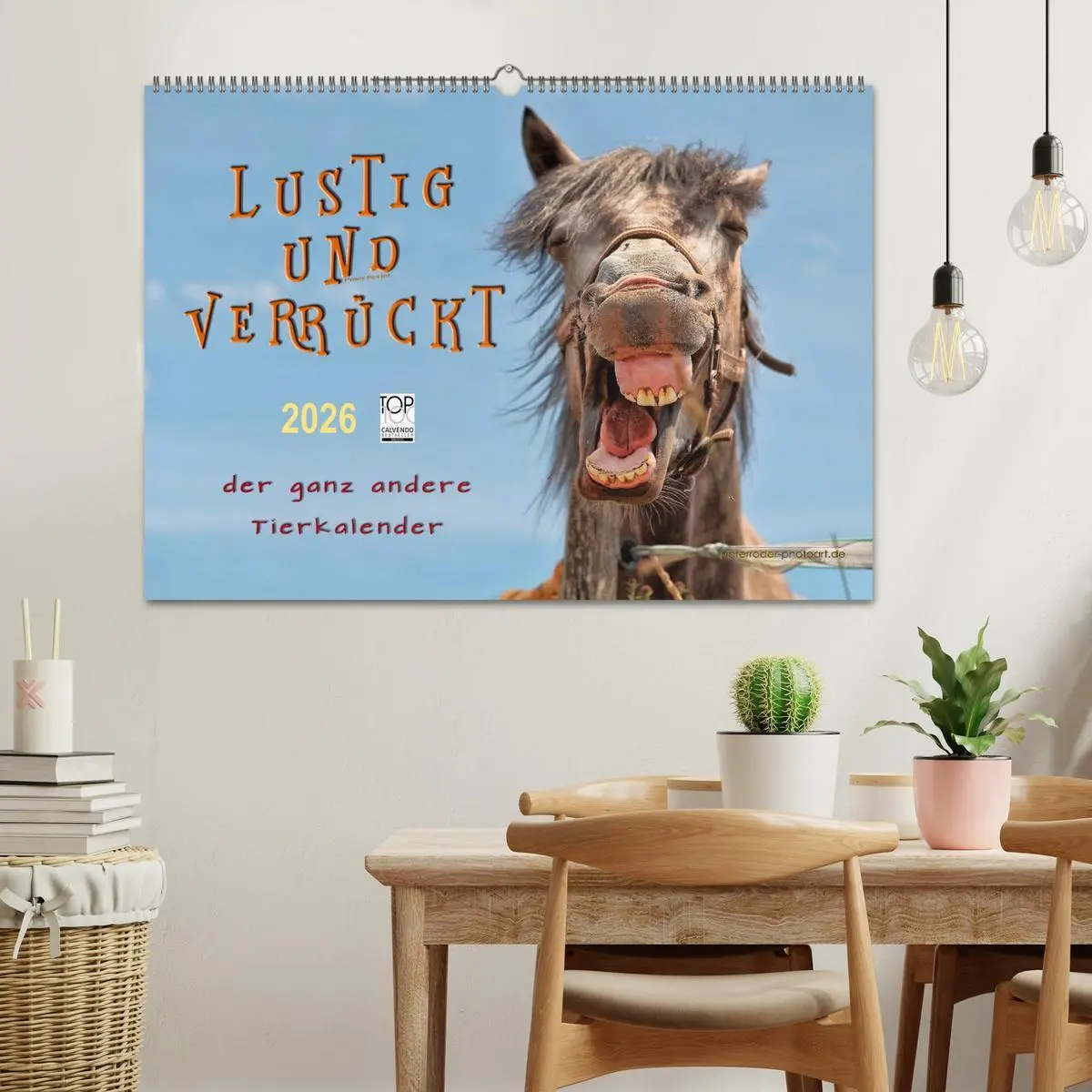 Bild: 9783457948880 | Lustig und verrückt - der ganz andere Tierkalender (Wandkalender...