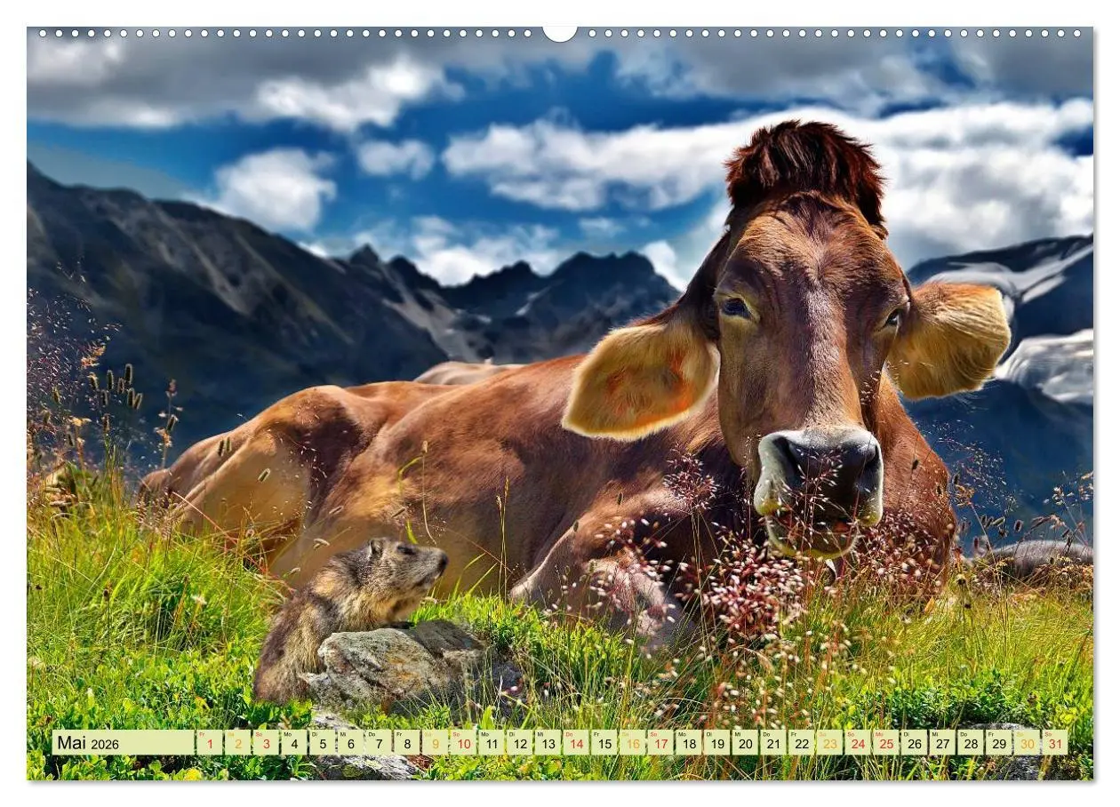Bild: 9783457948880 | Lustig und verrückt - der ganz andere Tierkalender (Wandkalender...