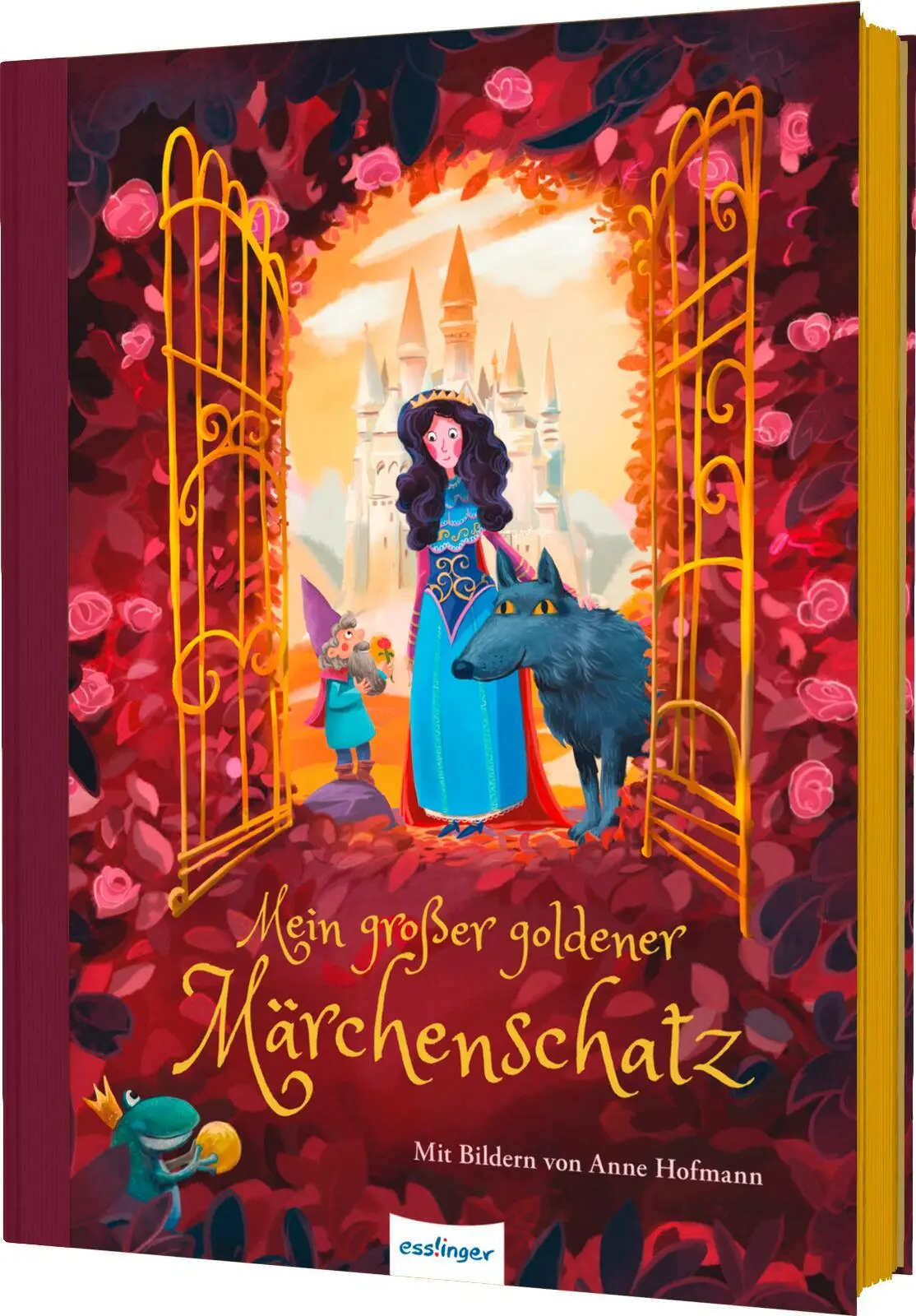 Cover: 9783480238880 | Mein großer goldener Märchenschatz | Grimm Brüder (u. a.) | Buch