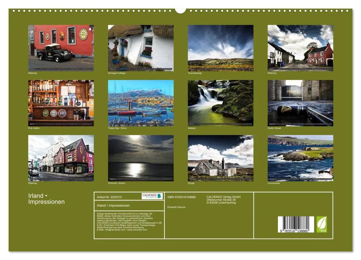 Bild: 9783516108880 | Irland ¿ Impressionen (hochwertiger Premium Wandkalender 2026 DIN...