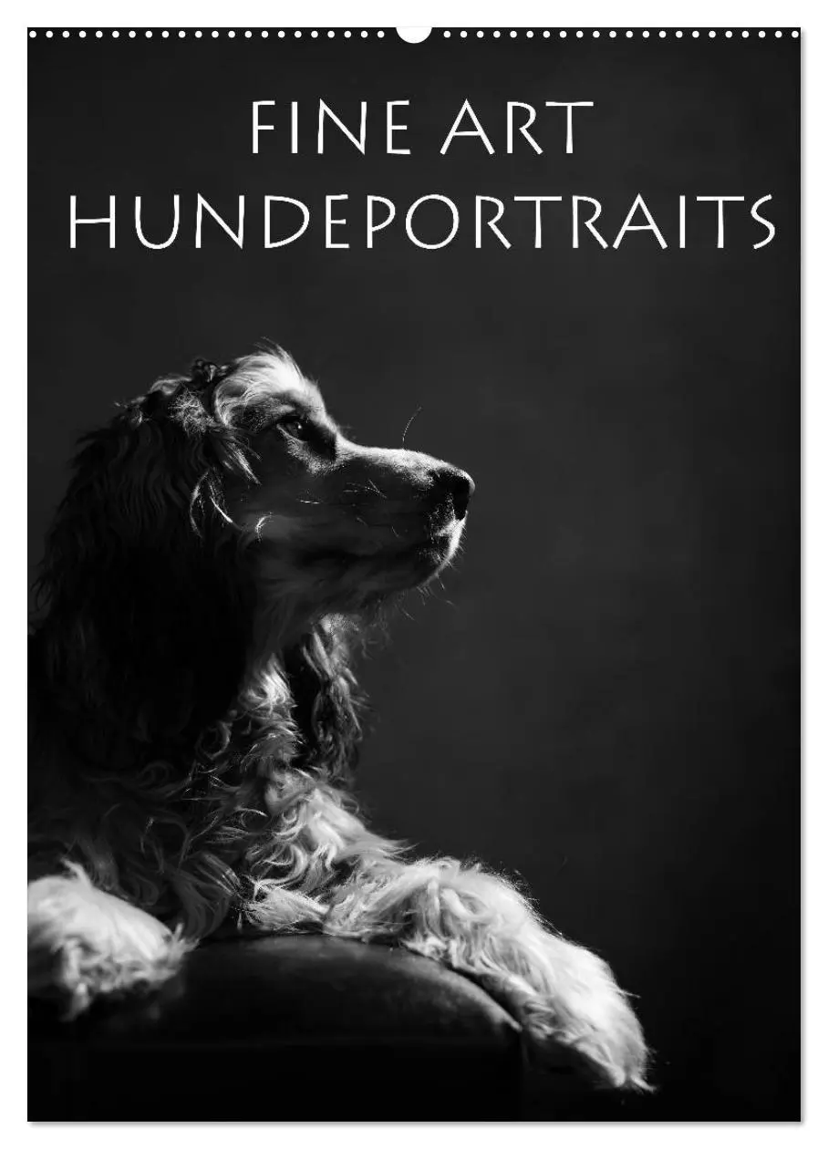 Cover: 9783516418880 | Fine Art Hundeportraits (Wandkalender 2026 DIN A2 hoch), CALVENDO...