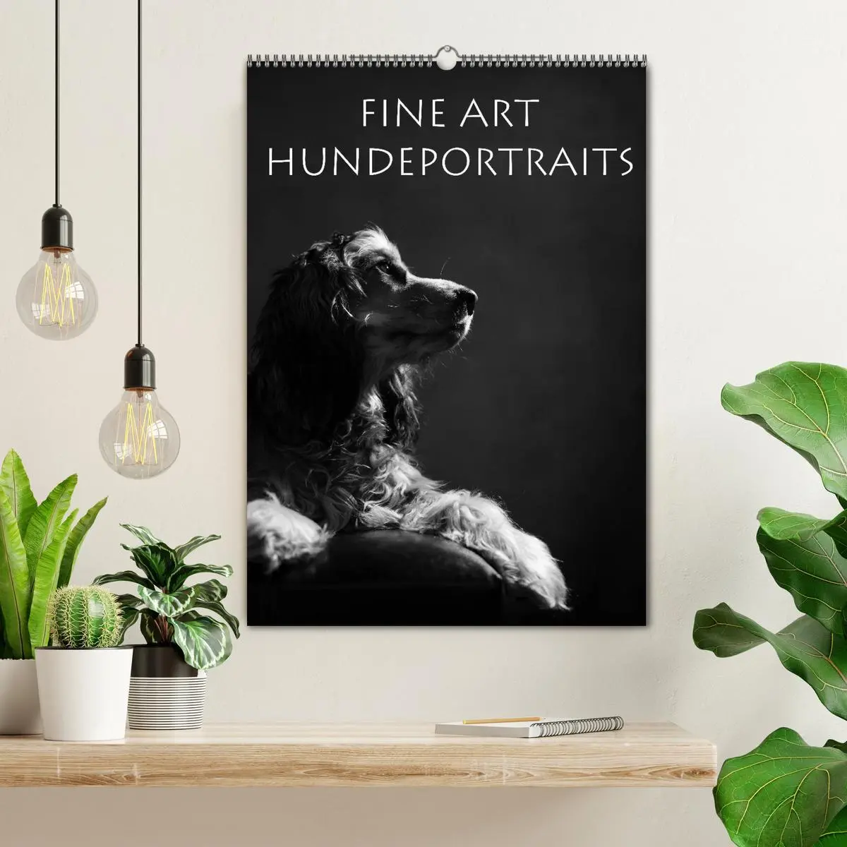 Bild: 9783516418880 | Fine Art Hundeportraits (Wandkalender 2026 DIN A2 hoch), CALVENDO...