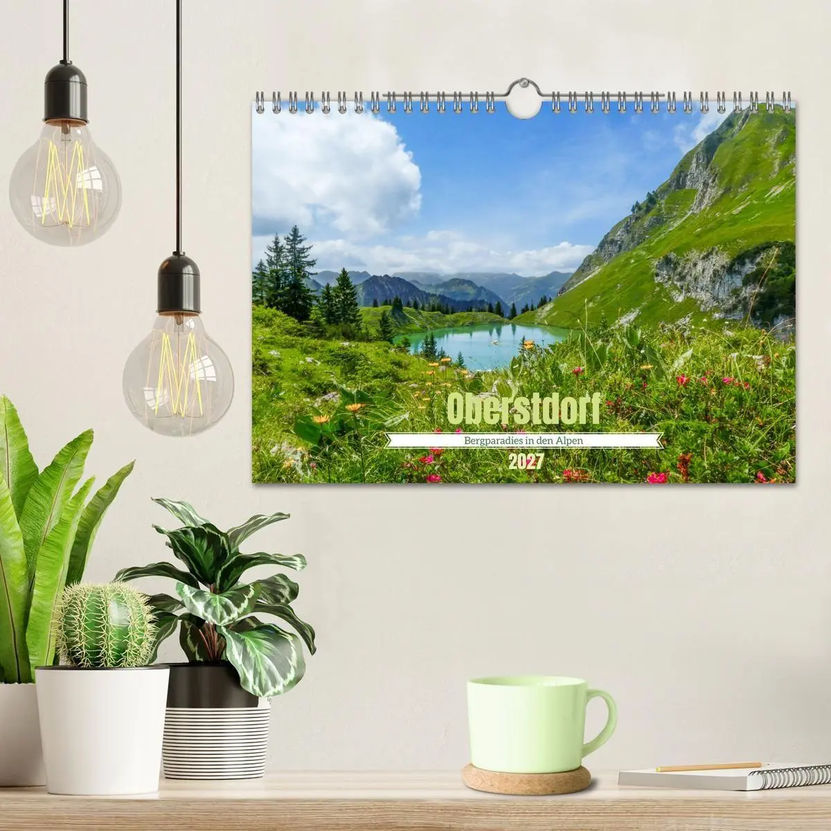 Bild: 9783569298880 | Oberstdorf - Bergparadies in den Alpen (Wandkalender 2027 DIN A4...