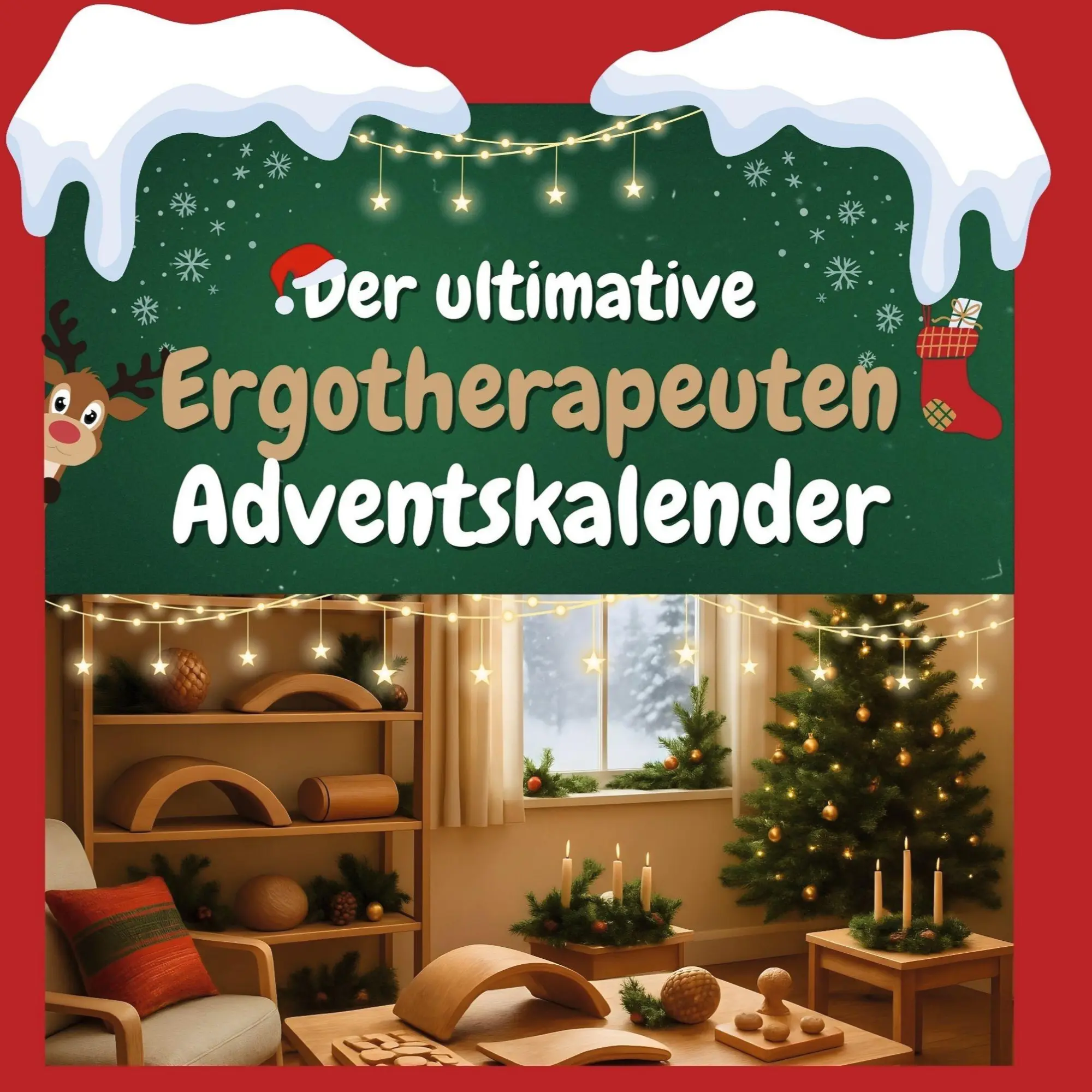 Cover: 9783695308880 | Der ultimative Ergotherapeuten-Adventskalender | Oliver Wolf | Buch