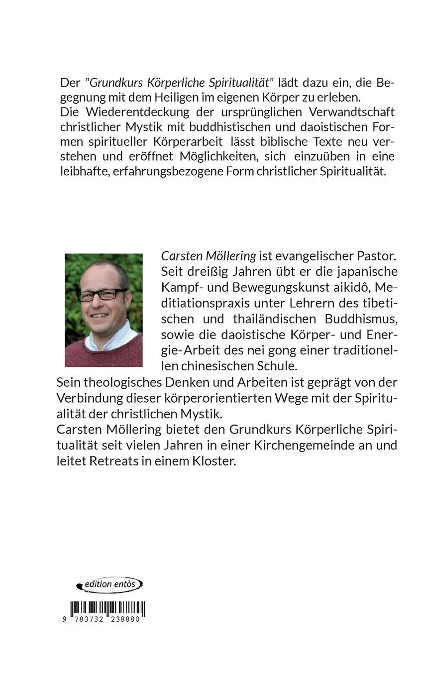 Rückseite: 9783732238880 | Grundkurs Körperliche Spiritualität | Carsten Möllering | Taschenbuch