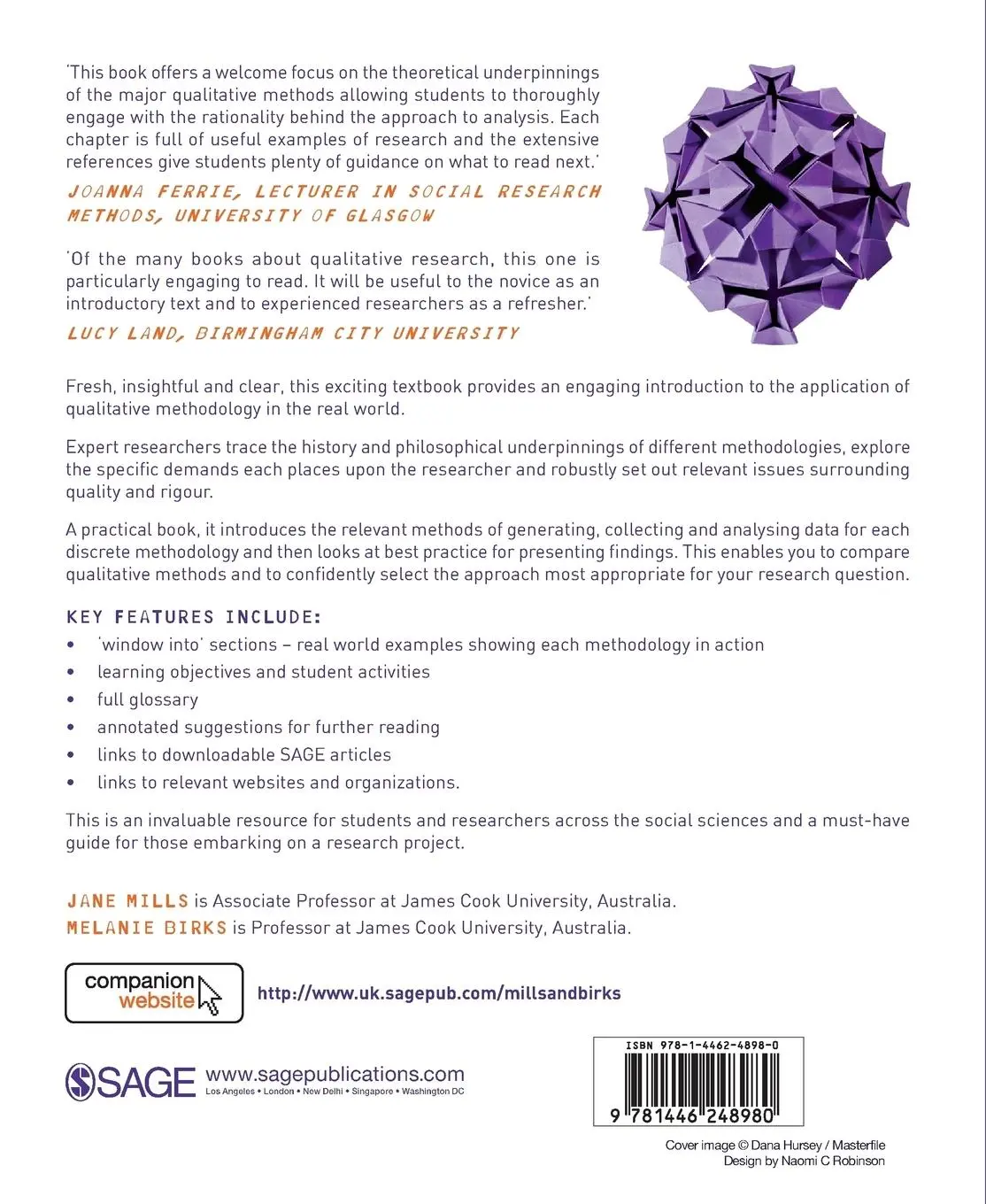 Rückseite: 9781446248980 | Qualitative Methodology | A Practical Guide | Jane Mills (u. a.)