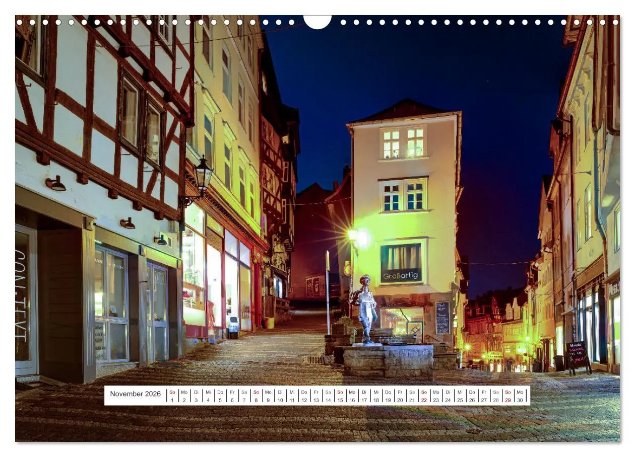 Bild: 9783457248980 | Mein historisches Marburg (Wandkalender 2026 DIN A3 quer), CALVENDO...