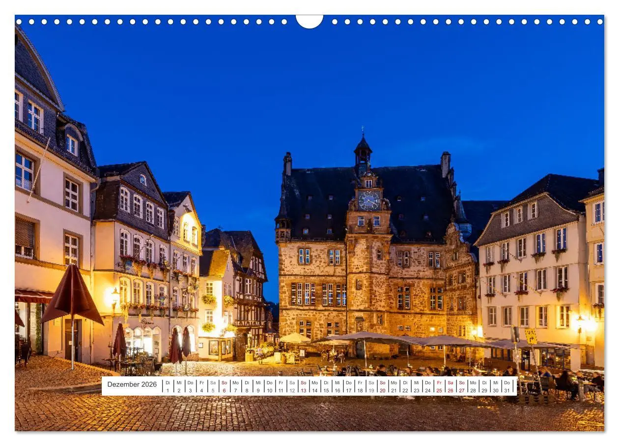 Bild: 9783457248980 | Mein historisches Marburg (Wandkalender 2026 DIN A3 quer), CALVENDO...