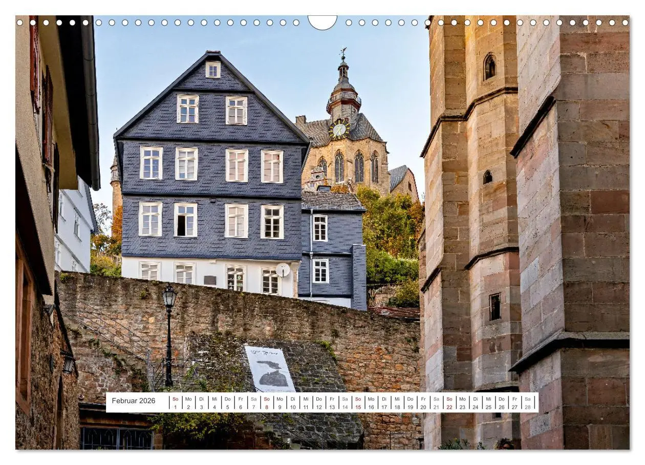 Bild: 9783457248980 | Mein historisches Marburg (Wandkalender 2026 DIN A3 quer), CALVENDO...