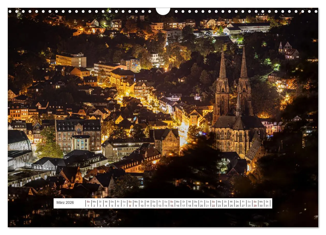 Bild: 9783457248980 | Mein historisches Marburg (Wandkalender 2026 DIN A3 quer), CALVENDO...